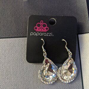 Mega Marvelous White Earrings